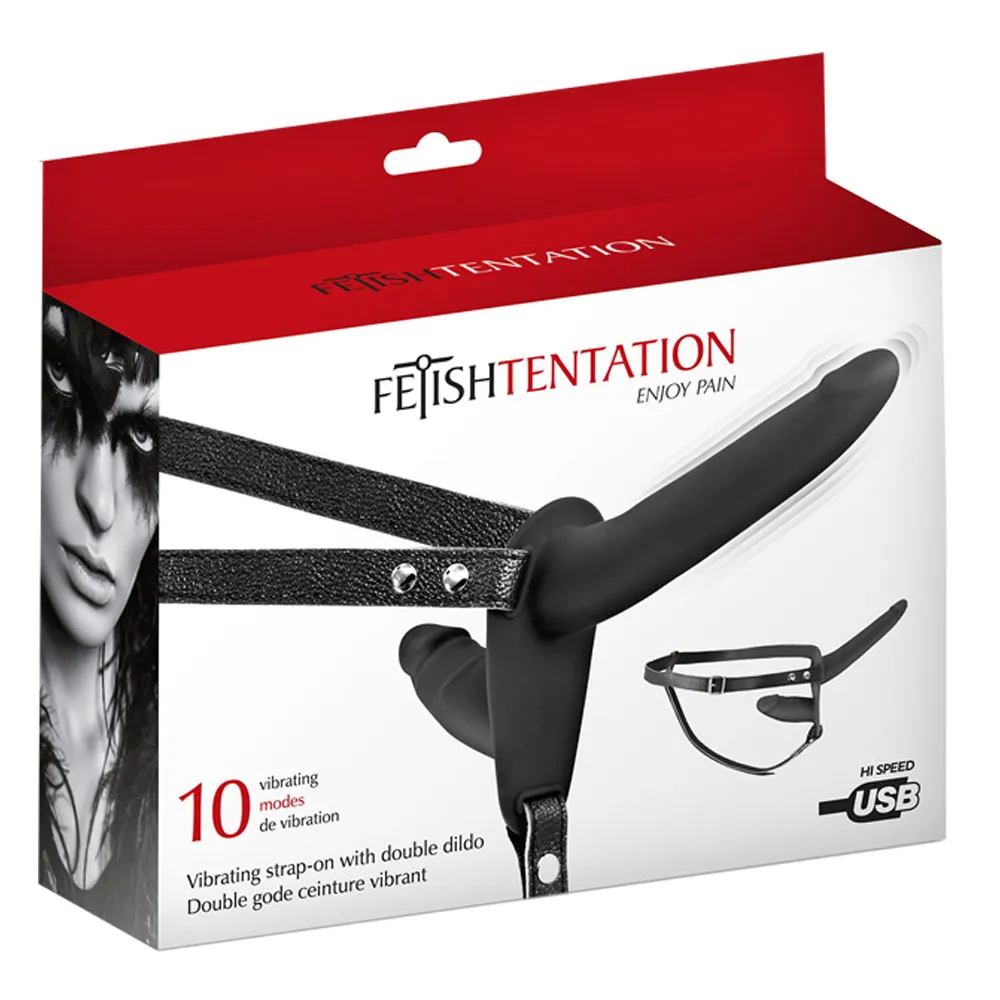 vibrating-strap-on-with-double-dildo-black-waga-z-opakowaniem-3-kg