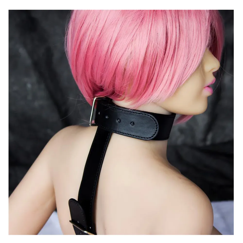 uprzaz-collar-with-restraints-adjustable-black