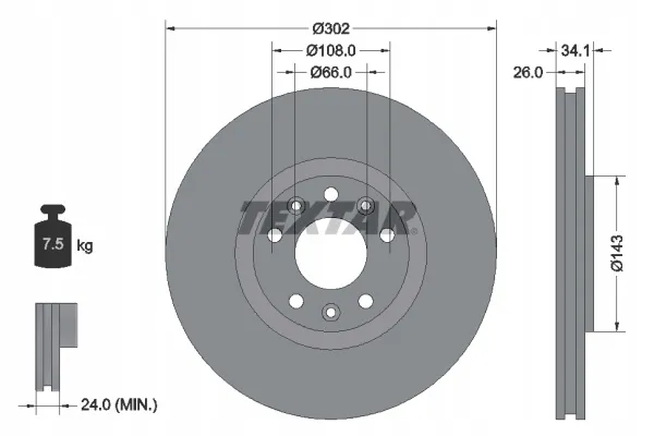 textar-92268103-tarcza-hamulcowa