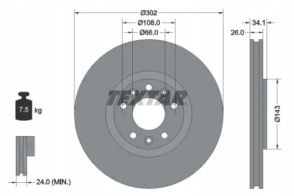 textar-92268103-tarcza-hamulcowa-producent-czesci-textar