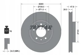 textar-92267903-tarcza-hamulcowa