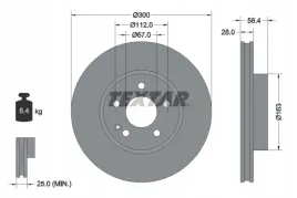 textar-93123403-tarcza-hamulcowa