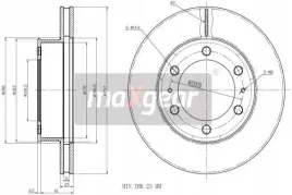 maxgear-19-2350-tarcza-hamulcowa