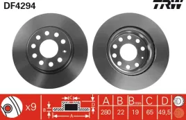 trw-df4294-tarcza-hamulcowa