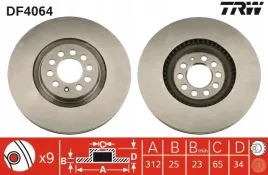 trw-df4064-tarcza-hamulcowa