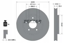 textar-92280103-tarcza-hamulcowa