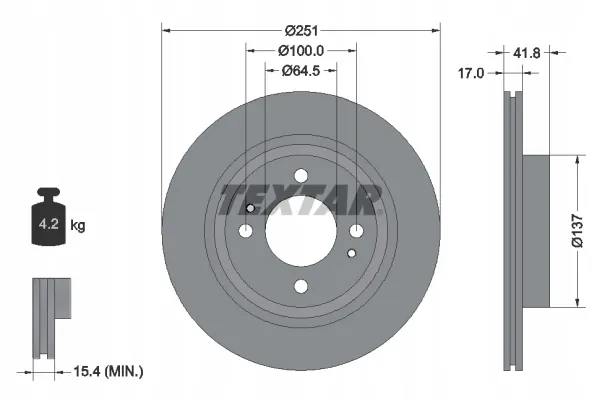 textar-92278003-tarcza-hamulcowa-stan-nowy