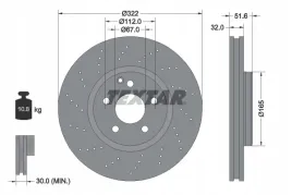 textar-92277705-tarcza-hamulcowa