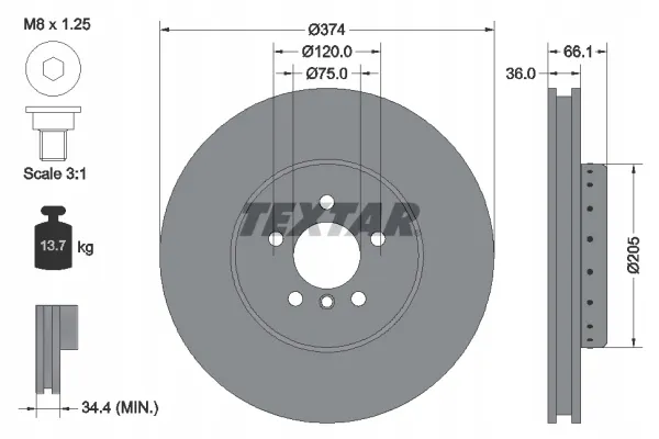 textar-92266025-tarcza-hamulcowa-stan-nowy