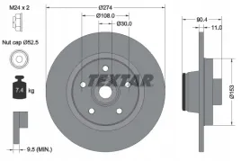 textar-92196203-tarcza-hamulcowa