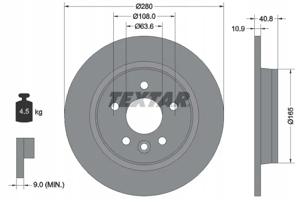 textar-92255603-tarcza-hamulcowa