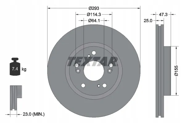 textar-92257303-tarcza-hamulcowa-stan-nowy