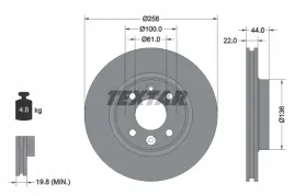 textar-92255203-tarcza-hamulcowa