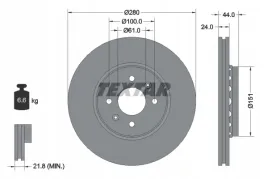 textar-92254603-tarcza-hamulcowa