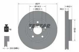 textar-92257703-tarcza-hamulcowa