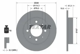 textar-92134303-tarcza-hamulcowa