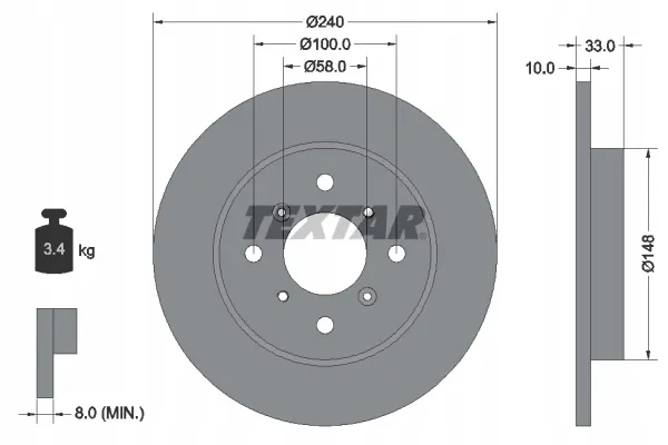 textar-92153300-tarcza-hamulcowa