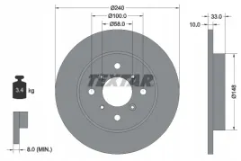 textar-92153300-tarcza-hamulcowa