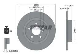 textar-92254903-tarcza-hamulcowa