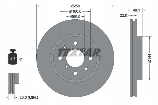 textar-92232803-tarcza-hamulcowa-producent-czesci-textar