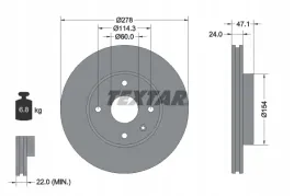 textar-92227303-tarcza-hamulcowa