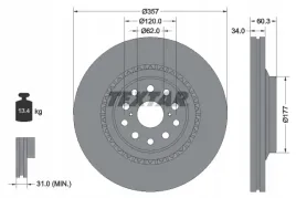 textar-92224303-tarcza-hamulcowa