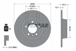 textar-92195803-tarcza-hamulcowa