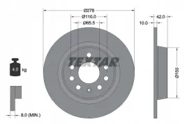textar-92167603-tarcza-hamulcowa