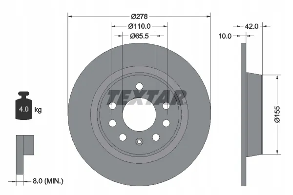 textar-92167603-tarcza-hamulcowa-stan-nowy