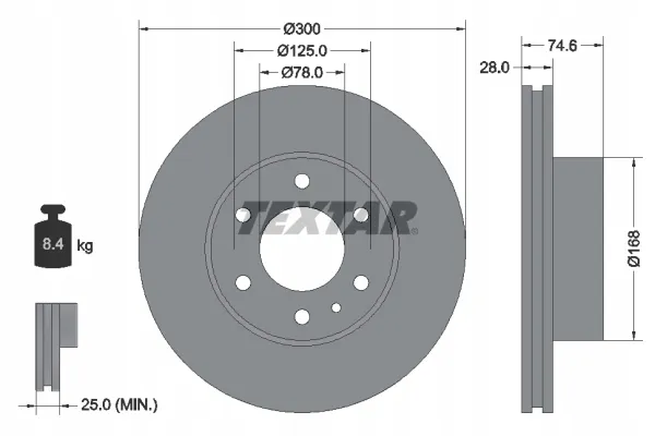 textar-92155900-tarcza-hamulcowa-stan-nowy