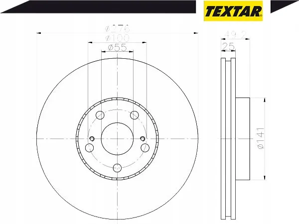 textar-92126403-tarcza-hamulcowa-jakosc-czesci-zgodnie-z-gvo-p-zamiennik-o-jakosci-porownywalnej-do-oryginalu