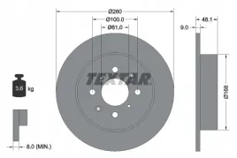 textar-92125403-tarcza-hamulcowa