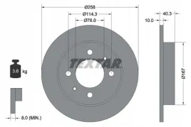 textar-92117103-tarcza-hamulcowa