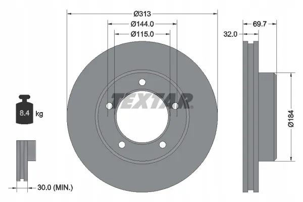 textar-92108103-tarcza-hamulcowa