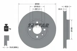 textar-92241503-tarcza-hamulcowa