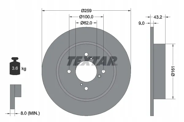 textar-92231403-tarcza-hamulcowa-stan-nowy
