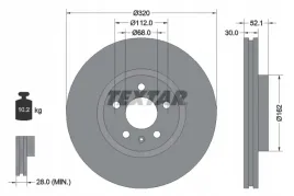 textar-92229303-tarcza-hamulcowa
