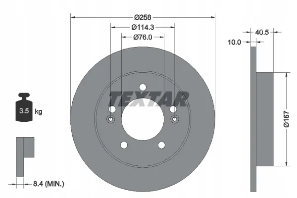 textar-92226103-tarcza-hamulcowa-stan-nowy