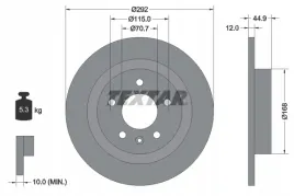 textar-92205703-tarcza-hamulcowa