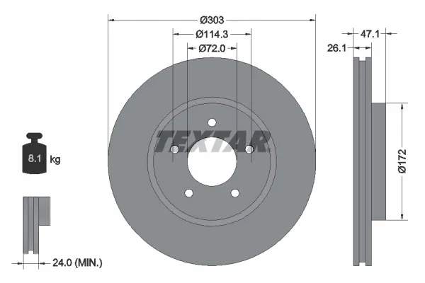 textar-92197703-tarcza-hamulcowa-stan-nowy