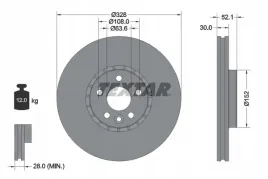 textar-92196303-tarcza-hamulcowa