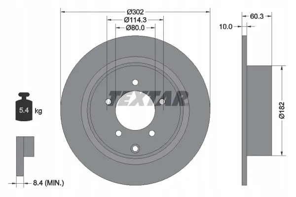 textar-92177303-tarcza-hamulcowa-stan-nowy