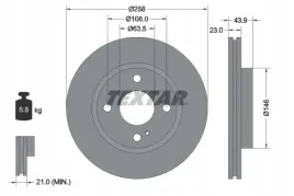 textar-92176003-tarcza-hamulcowa