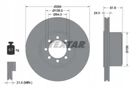 textar-92171700-tarcza-hamulcowa