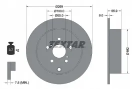 textar-92170403-tarcza-hamulcowa