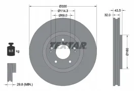 textar-92169903-tarcza-hamulcowa