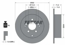 textar-92166103-tarcza-hamulcowa