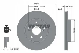 textar-92163803-tarcza-hamulcowa