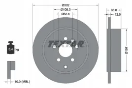textar-92162703-tarcza-hamulcowa