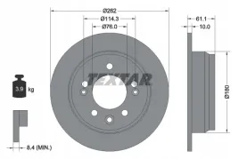 textar-92161703-tarcza-hamulcowa